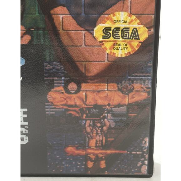 Two Crude Dudes Sega Genesis 1992 Game Box No Manual - Picture 4 of 9
